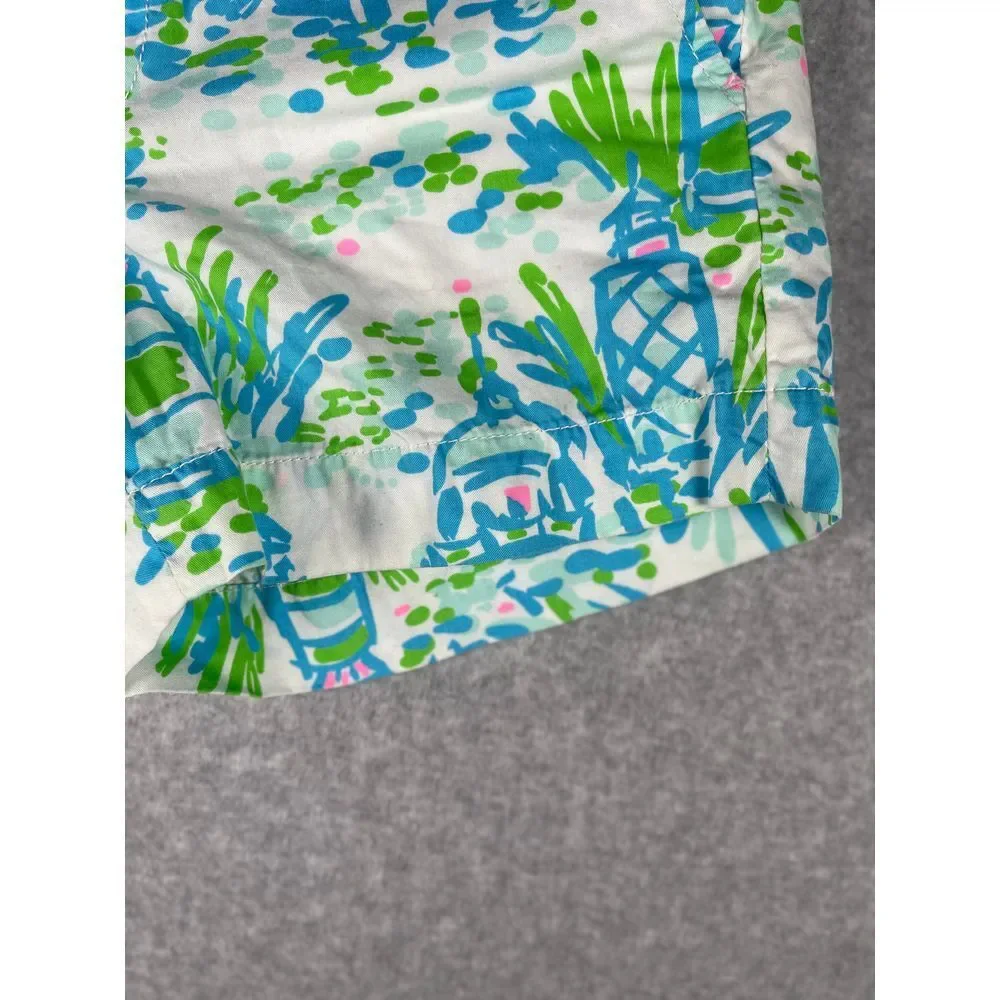 Lilly‎ Pulitzer Callahan Short, women's size 2, feminine, floral, 100% cotton